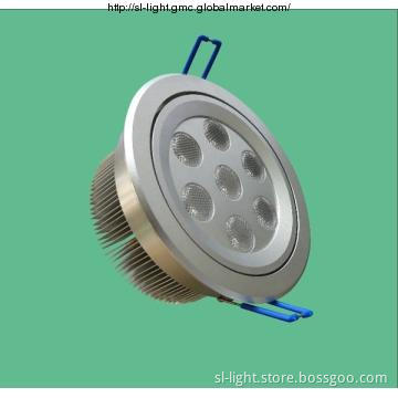 LED Belysning 7X1W Dimmable LED Down Light with FCC,C-TICK